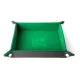 FanRoll Folding Dice Tray Velvet Green