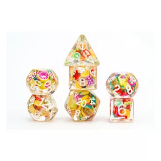 FanRoll  Dice Set Fruit (7)