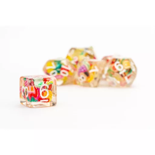 FanRoll  Dice Set Fruit (7)