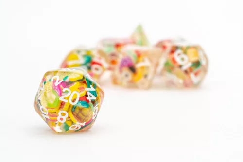 FanRoll  Dice Set Fruit (7)