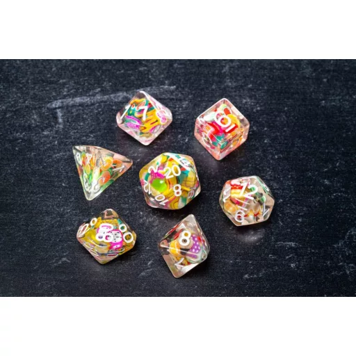 FanRoll  Dice Set Fruit (7)
