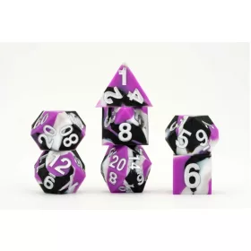 MDG Dice Set Pride Asexual Flag