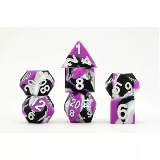 MDG Dice Set Pride Asexual Flag