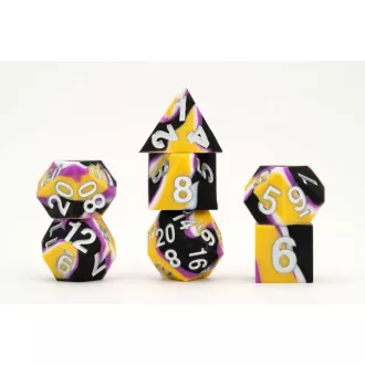 MDG Dice Set Pride Nonbinary Flag