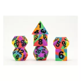 MDG Dice Set Pride Rainbow Flag
