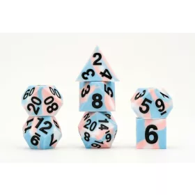 MDG Dice Set Pride Transgender Flag