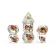 FanRoll  Dice Set Rose (7)