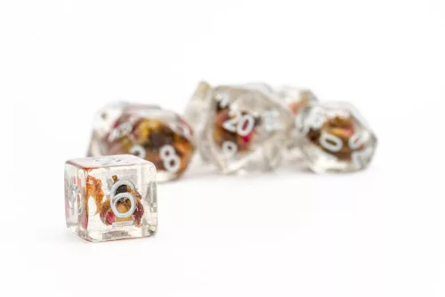 FanRoll  Dice Set Rose (7)