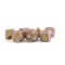 FanRoll Sharp Edge Silicone Dice Set Volcanic Soot (7)