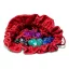Dragon Storm Dice bag with compartments Red Dragon Scales