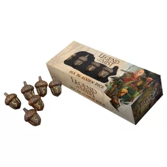 FanRoll Legend in the Mist Dice Set D6 Resin Acorn (6)