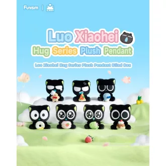 Luo Xiaohei Hug Series Plush Keyring Blind Box Display (6)