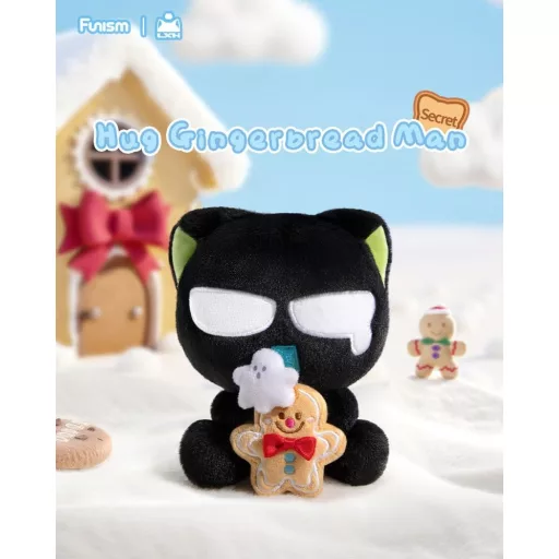 Luo Xiaohei Hug Series Plush Keyring Blind Box Display (6)