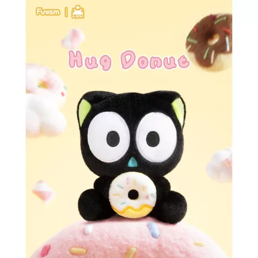 Luo Xiaohei Hug Series Plush Keyring Blind Box Display (6)
