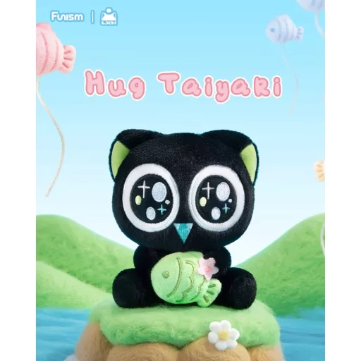 Luo Xiaohei Hug Series Plush Keyring Blind Box Display (6)