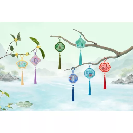 Luo Xiaohei Chinese-Style Series Plush Figure Blind Box Display (6)