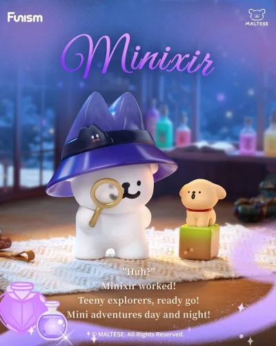 Maltese Blind Box Mini Figures Magic Seekers Series Display (8)