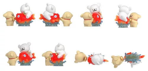 Maltese Blind Box Mini Figures Lucky Paws Series Display (8)