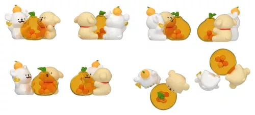 Maltese Blind Box Mini Figures Lucky Paws Series Display (8)