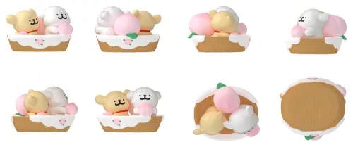 Maltese Blind Box Mini Figures Lucky Paws Series Display (8)