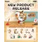 Alexander The Fat Tiger Mini Figures Roaring Love Series 2: Epic Filial Fabil7 cm Display (8)