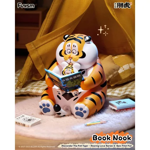 Alexander The Fat Tiger Mini Figures Roaring Love Series 2: Epic Filial Fabil7 cm Display (8)