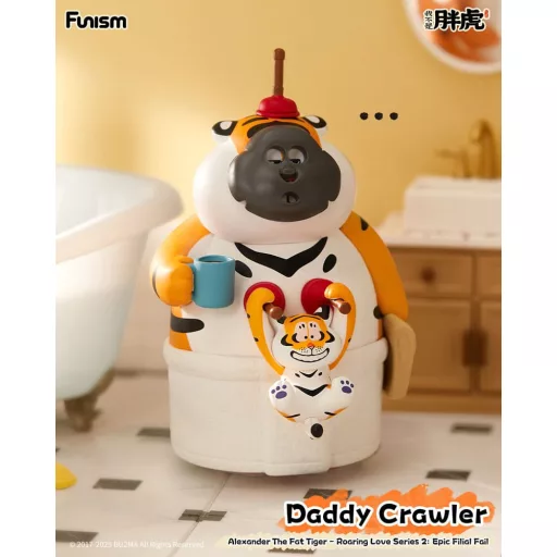 Alexander The Fat Tiger Mini Figures Roaring Love Series 2: Epic Filial Fabil7 cm Display (8)
