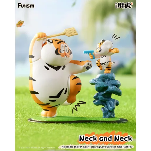 Alexander The Fat Tiger Mini Figures Roaring Love Series 2: Epic Filial Fabil7 cm Display (8)