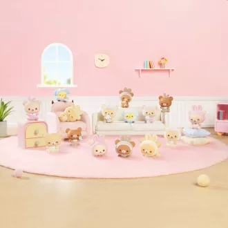   Rilakkuma Nuonuo Baby Series Blind Box Mini Figures Cubby Face Display (4)