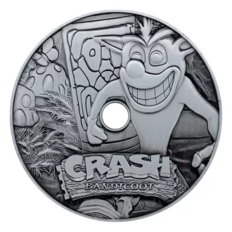   Crash Bandicoot Replica Metal CD-ROM Collectible Limited Edition 11 cm