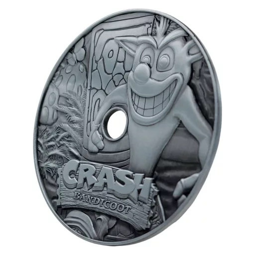 Crash Bandicoot Replica Metal CD-ROM Collectible Limited Edition 11 cm
