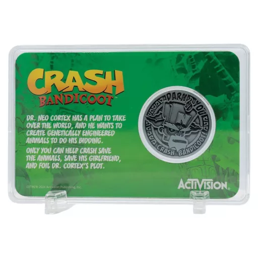 Crash Bandicoot Collectable Coin Presentation Limited Edition