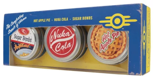 Fallout Candle 3-Pack Vault Dweller's 6 cm