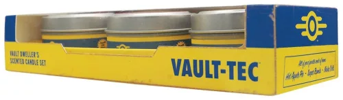 Fallout Candle 3-Pack Vault Dweller's 6 cm