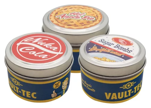 Fallout Candle 3-Pack Vault Dweller's 6 cm