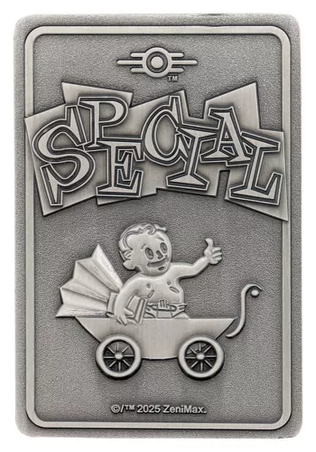 Fallout Ingots with Album S.P.E.C.I.A.L. Perk Card Collector’s Album