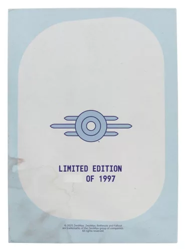 Fallout Ingots with Album S.P.E.C.I.A.L. Perk Card Collector’s Album