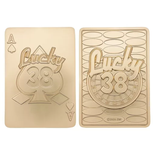 Fallout: New Vegas Replica Lucky 38 Imitation Gold Casino Set Limited Edition