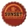 Fallout Tin Sign Sunset Sarsaparilla Bottle Cap