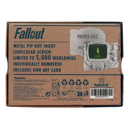 Fallout Collectible Ingot Pip-Boy Limited Edition
