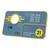 Fallout: New Vegas Replica Vault 21 Security Keycard Limited Edition