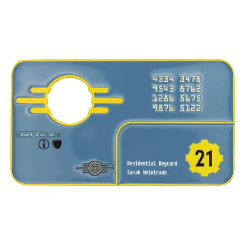Fallout: New Vegas Replica Vault 21 Security Keycard Limited Edition