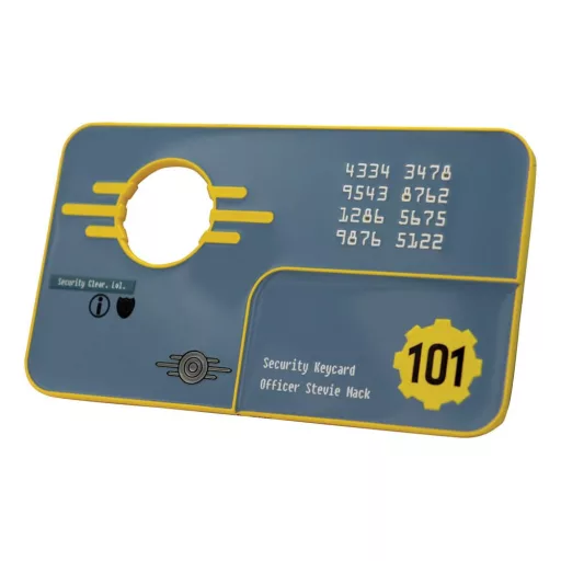 Fallout 3 Replica Vault 101 Security Keycard Limited Edition