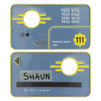   Fallout Replica Security Keycard Vault 111 Limited Edition 11 cm