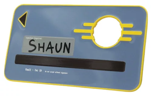 Fallout Replica Security Keycard Vault 111 Limited Edition 11 cm