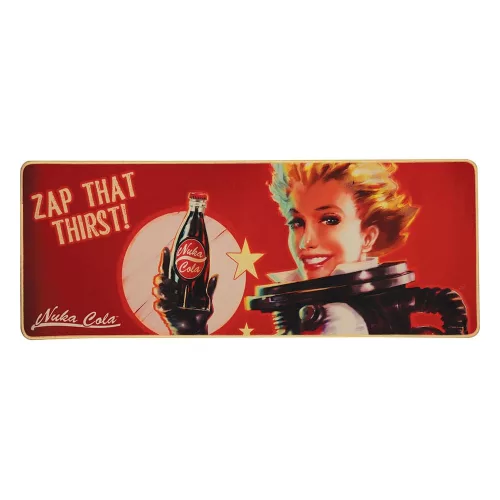 Fallout Desk Pad & Coaster Set Nuka-Cola