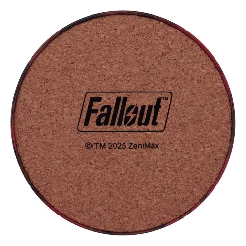 Fallout Coaster 4-Pack Metal Drinks