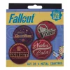 Fallout Coaster 4-Pack Metal Drinks