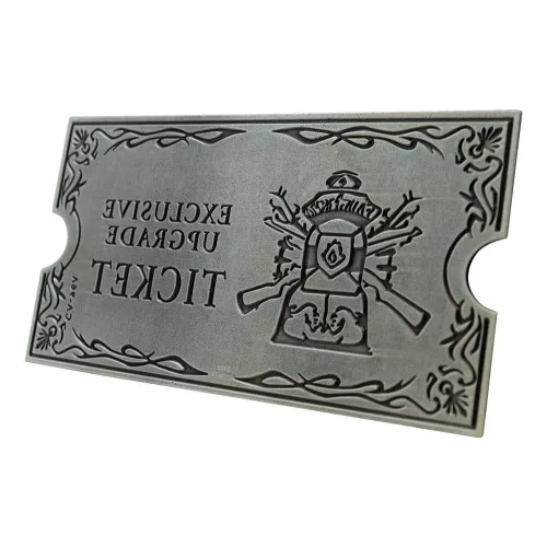 Resident Evil 4 Replica 1/1 Metal Exclusive Upgrade Ticket