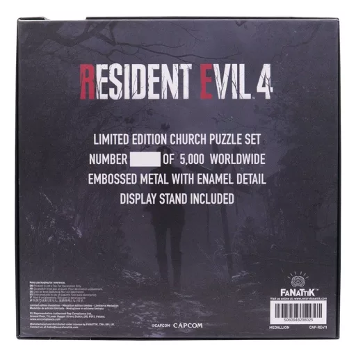 Resident Evil 4 Replica Church Puzzle Medallion Set